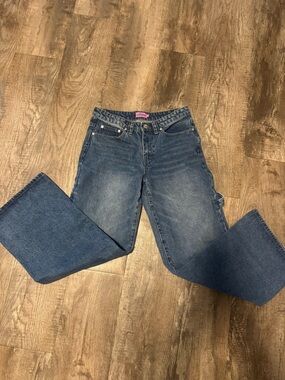 edikted cargo jean medium wash